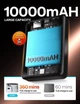 Масажний пояс ALLJOY AJHV2E10 з підігрівом вібрацією та акумулятором 10000 mAh сірий (SKU-104) - изображение 3