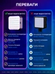 Накамерне світло RGB LED відеосвітло підсвітка для фото та відеозйомки світлодіодна лампа для камери телефону блогера TikTok YouTube стрімінгу контенту акумуляторна з регулюванням яскравості колірної температури Type-C 2000 мА·год DKWAY D12S - зображення 8