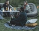 Коврик для пикника Easy Camp Bilberry Round Carpet 150 cm (180139) 5236099 - изображение 3