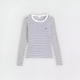 Жіночий лонгслів Levi's (199454022314) Hayes Long Sleeve T-shirt M білий з чорним - зображення 5