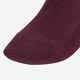 Набор мужских носков высоких хлопковых Adidas C LIN CREW KQ6800 43-45 (L) 3 пары Бордовый (4067907098154) - изображение 4