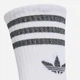Набор мужских носков высоких хлопковых Adidas 3S GL CT S KR4218 43-45 (L) 3 пары Белый (4069995497161) - изображение 4