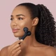 Електронний звуковий ролик для обличчя Geske Sonic Facial Roller 4 в 1 чорний - изображение 4