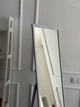Напольное зеркало в раме Светлый Бетон на опоре 160х50 - изображение 3