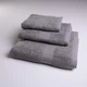 Набор махровых полотенец c Бордюром 3шт GM Textile 40х70см, 50х90см, 70х140см 400г/м2 (Серый) - изображение 1