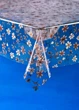 Скатертина HomeStar T07 ПВХ прозора з малюнком рулонна 1 35х30 м для їдальні та кухні BAU_А0054616 - зображення 1