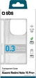 Etui plecki SBS Skinny Cover do Xiaomi Redmi Note 15 Pro+ Transparent (8018417539848) - obraz 2