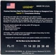 Струны для электрогитар DR Strings Legend FL-11 Electric Flatwound Medium Light 11-48 6 шт (40748) - изображение 2