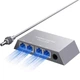 Адаптер сетевой Ethernet RZ-0198 для Starlink Mini спутниковой системы, 4-портовый гигабитный сетевой разветвитель (19400) - изображение 2