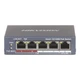 Коммутатор 5 портов управляемый Hikvision DS-3E1105P-EI/V2 POE - изображение 1