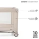 Манеж-кровать с пеленатором Kinderkraft Joy 2 бежевый (KLJOY02BEG000AC) - изображение 7