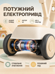 Дитячий електричний толокар 5-в-1 з батьківською ручкою мотором акумулятором козирком музикою та підсвіткою для дітей 1–5 років (49676136) - зображення 7