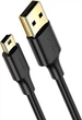 Кабель UGREEN USB 2.0 A Male to Mini 5 Pin Male Cable 3m (Black) - зображення 1