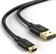 Кабель UGREEN USB 2.0 A Male to Mini 5 Pin Male Cable 3m (Black) - зображення 2