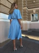 Платье Jadone Fashion Талий XL-XXL болубой - изображение 4