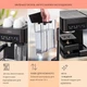 Кавоварка KLARSTEIN Arabica Comfort 1350 W 20 бар (10041523) - зображення 6