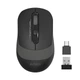 Миша бездротова A4Tech Fstyler FG10CS Air2 (Stone Grey), USB, колір чорний+сірий - изображение 1