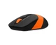 Миша бездротова A4Tech Fstyler FG10S (Orange), безшумна, USB, колір чорний+помаранчевий - зображення 4