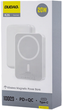 УМБ Dudao K26 10000mAh 20W USB-A / USB-C / MagSafe White (6977196683703) - зображення 2