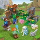 Конструктор Minecraft SJ82004 Лесной тайник 233 деталей Майнкрафт MineWorld My World - изображение 2