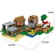 Конструктор Minecraft 569 деталей SJ8802 Поселок 6 в 1 Майнкрафт MineWorld My World - изображение 3
