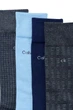 Носки, 4 пары Calvin Klein 40-46 Синий-Серый (149409) - изображение 3