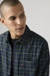 Мужская рубашка в клетку Levi's 48(M) Сине-зелёный (149403) - изображение 2