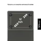 Чохол до планшета Armorstandart Silicone Hooks 12 Universal Tablet Black (ARM91206) - зображення 4