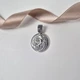Серебряная круглая подвеска Феникс серебро 925 пробы черненное 3408ч 3.70г - изображение 1