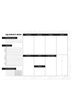 Еженедельник настольный Баланс ⬩ планер на неделю ⬩ Weekly Planner LifeFlux ⬩ А4 ⬩ 52 листа - изображение 1