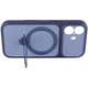 Чехол Ummi Full Camera with MagSafe HQ Ring для iPhone 17 с кольцом-подставкой 360° Айфон 17 Navy Blue - изображение 5