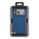 Чохол Premium Kajsa Glamorous Collection Snake Pattern with MagSafe для iPhone 17 Pro Blue Plus O-Ring - изображение 3