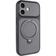 Чехол Ummi Full Camera with MagSafe HQ Ring для iPhone 17 с кольцом-подставкой 360° Айфон 17 Black - изображение 1