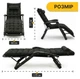 Розкладне крісло ліжко з подушкою LEOBRO Чорний (LB-FCB-G1-BLK) (LEO_LB-FCB-G1-BLK) - зображення 6