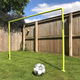 Ворота футбольні QUICKPLAY Kickabout 240 х 150 см, жовті - изображение 1