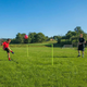 Ворота футбольні QUICKPLAY Kickabout 240 х 150 см, жовті - изображение 2