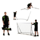 Ворота футбольні Quickplay Kickster 05757 180 х 120 см чорно-білі - изображение 5