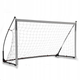 Ворота футбольні Quickplay Kickster Elite 07542 200 х 100 см, чорно-сірі - изображение 1