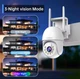 Уличная поворотная IP-камера Lenovo 5MP Wi-Fi – смарт-камера с зумом, ночным видением и AI-обнаружением движения - изображение 5