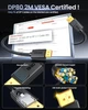 Кабель Silkland Displayport v2.1 [VESA Certified] 16K@60Hz, 8K@240Hz, 4K@960Hz, 80Gbps, with locking latch, 2м, чорний (S1342) - зображення 2