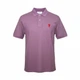 Чоловіча футболка-поло Ami Paris Ami De Coeur small logo Polo Shirt лілова розмір M (AP12003.7M) - зображення 1