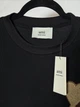 Чоловіча футболка AMI Paris Ami De Coeur Patch Big A Heart T-Shirt чорна розмір M (AP12004.1M) - зображення 5