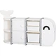 Детский стеллаж для хранения Swimo Mealux KD-E017 White 147х32х83 см - изображение 1