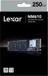 Dysk SSD Lexar NM610 250GB NVMe M.2 2280 PCIe 3.0 x4 3D NAND (TLC) (LNM610-250RB) - obraz 4