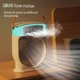 Портативний настільний вентилятор-кондиціонер Portable Cold Fan з контейнером для льоду, зволожувачем та ароматизатором White (27,020,0см) (з вбуд. акум.) - зображення 2