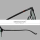 Cолнцезащитные очки для женщин и мужчин KINGSEVEN 7016 Gold Gray - изображение 2