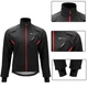 Куртка спортивная Rockbros YPW021 ветрозащитная велосипедная размер XL Black (5907769366987) - изображение 2