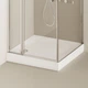 Поддон для душевой кабины PAA Art 90x90x13.5см квадратный искусственный камень без сифона белый KDPARTKV90/00 - изображение 2