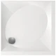 Поддон для душевой кабины PAA Art 90x90x13.5см квадратный искусственный камень без сифона белый KDPARTKV90/00 - изображение 5