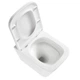 Унитаз подвесной безободковый белый DEVIT Flow square с сиденьем с микролифтом DFL0520111W - изображение 6